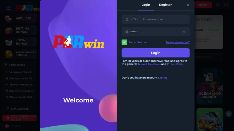 How to Log in to PBAWIN