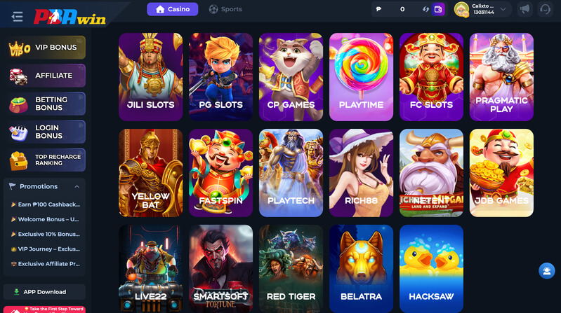 PBAWIN Slots